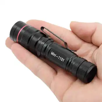 

Portable Waterproof Q5 LED Flashlight 800 Lumen 3 Modes Torch Mini Penlight Adjust Focus Zoom Lantern for Outdoor Camping Light