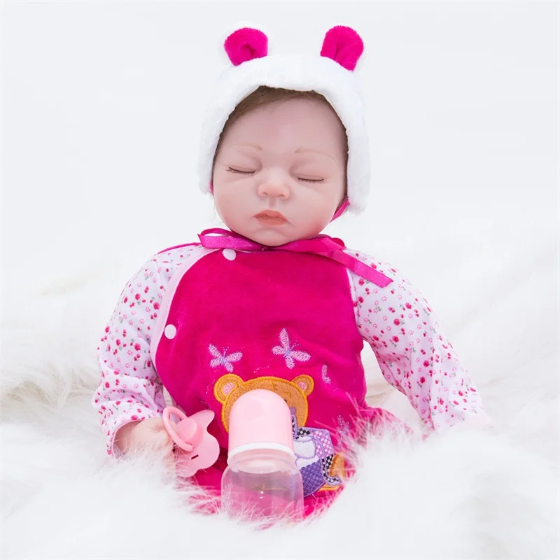 23 дюйма силиконовая виниловая кукла Reborns Реалистичная силиконовая кукла Reborn Baby Dolls Reborn Baby для малышей, для детей, для игр и подарков