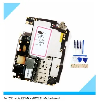 

Original Used Tested Unlocked Mainboard For ZTE nubia Z11MAX /NX523J Motherboard 64GB ROM Logic Board Circuits Fee Flex Cable