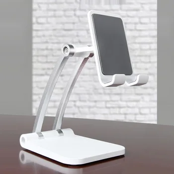 

Universal fodable tablet and phone stand holder desk mount for Samsung galaxy tab S7 plu 12.4 for ipad pro air mini 7.9-12.9''