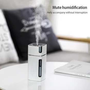 

ELOOLE 300ML High Quality Air Ultrasonic Humidifier Led Night Light Lamp USB Mist Maker Household Adjustable Fog For Home Office