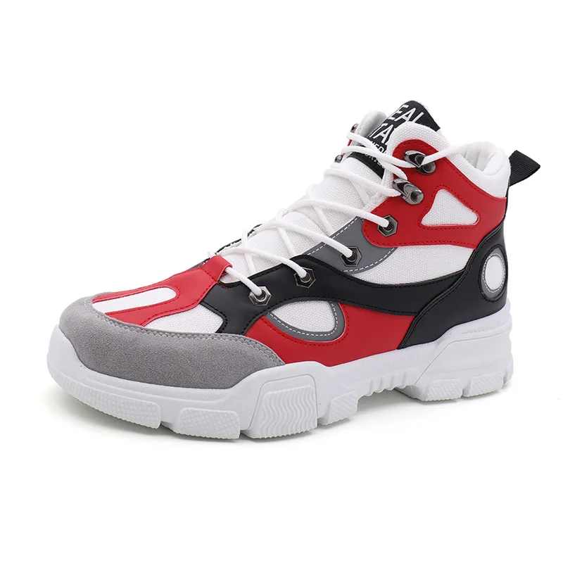 Winter Autumn boots men British style tall ankle go with snow retro warm cargo high-top shoes K12-80 |