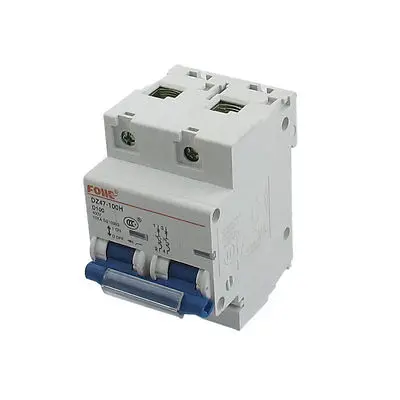 AC 400V 100A 2 Полюса Защита от перегрузки MCB мини-выключатель
