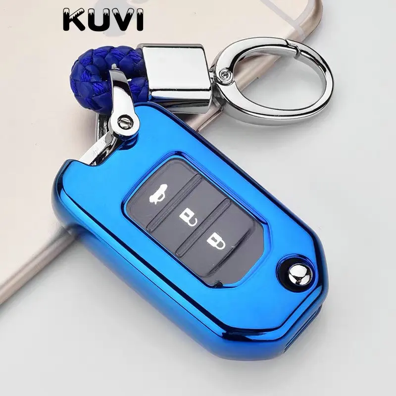 ТПУ чехол для ключей защитный чехол для Honda Civic CR-V HR-V Accord jade Crider Odyssey- дистанционная защита