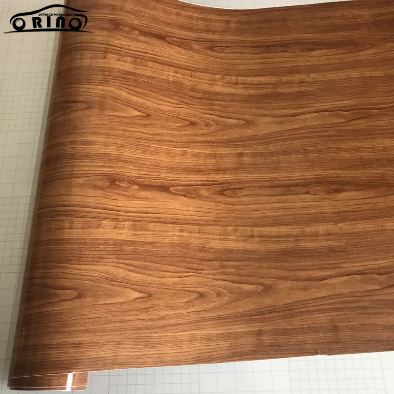 Wood Grain Vinyl Film Sticker-8