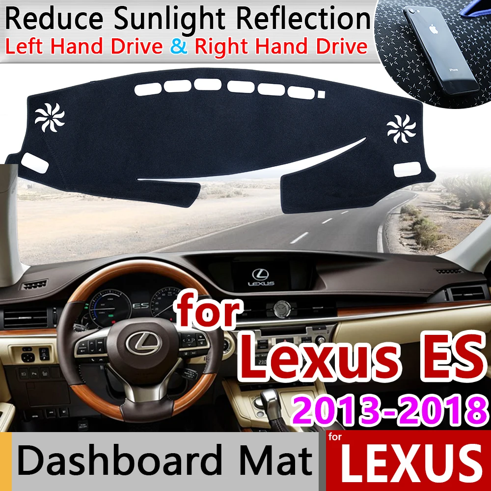 Противоскользящий коврик для Lexus ES ES350 ES300h 2013 2014 2015 2016 2017 2018 XV60 накладка на