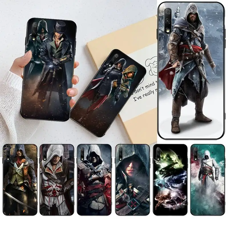 Чехол для телефона HPCHCJHM Assassins Creed с классической фигуркой Huawei Honor 30 20 10 9 8 8x 8c v30 Lite