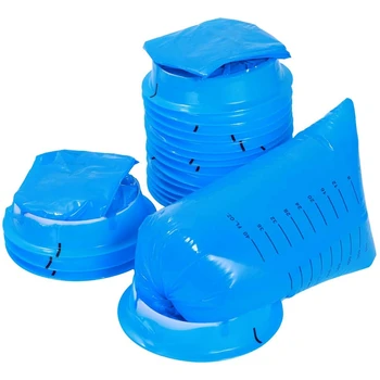 

Vomit Bags - 24PCS -1000Ml Sick Bags with Binder Clip - Travel, Portable, Leakproof, Disposable Emesis Bag