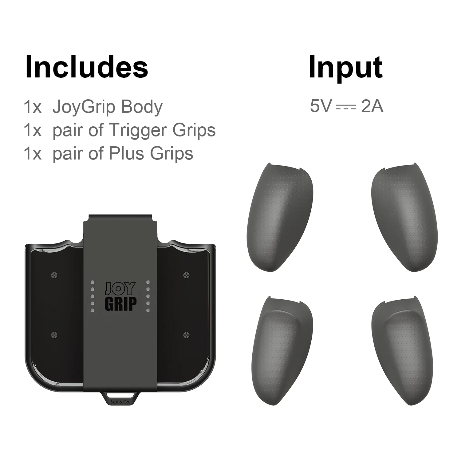 Carregador de Suporte de Alça de Carregamento para Nintendo Switch e Interruptor Skull Joygrip Joycon Oled Joy-con Controlador & Co. - Image 6