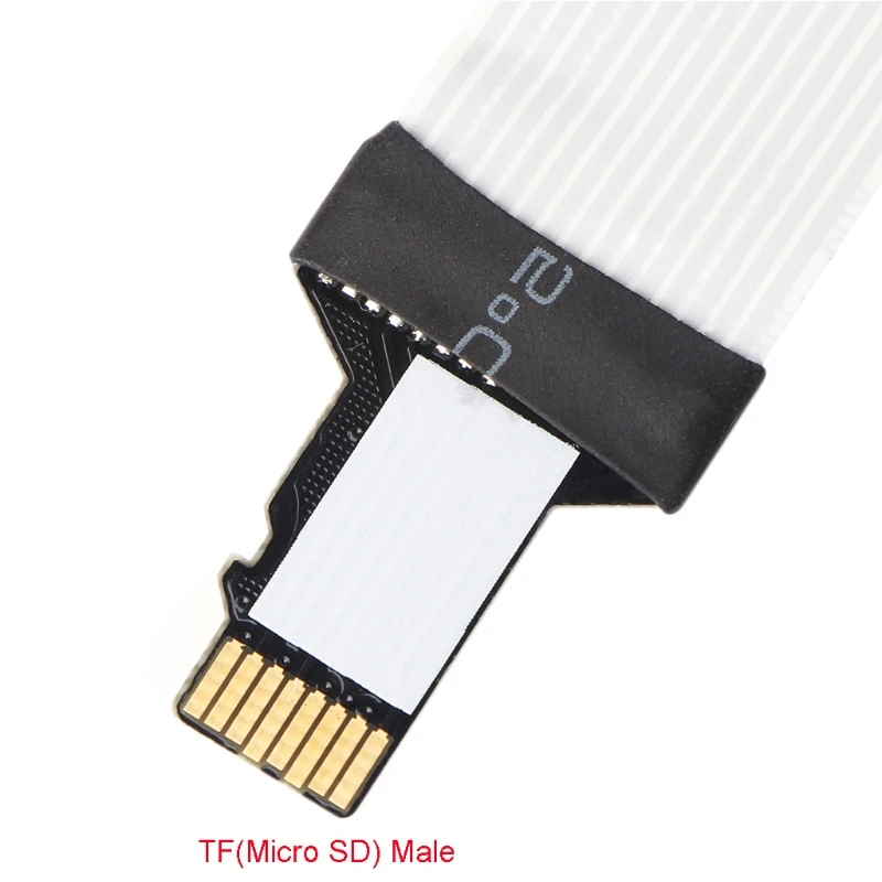 Гибкий Удлинительный Кабель-адаптер TF Male To MicroSD Female для телефона GPS TV R9JF |
