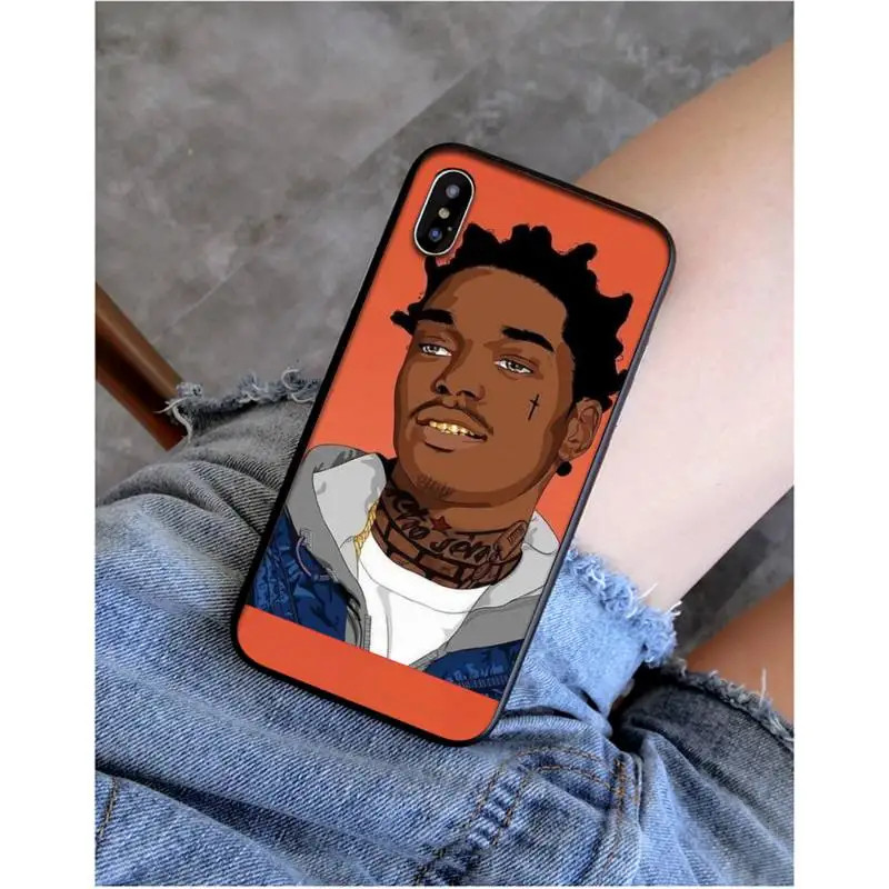 Babaite American rapper Kodak black Soft Phone Case Capa for iphone 11 Pro Max X XS MAX 6 6s 7 8 plus 5 5S 5SE XR SE2020