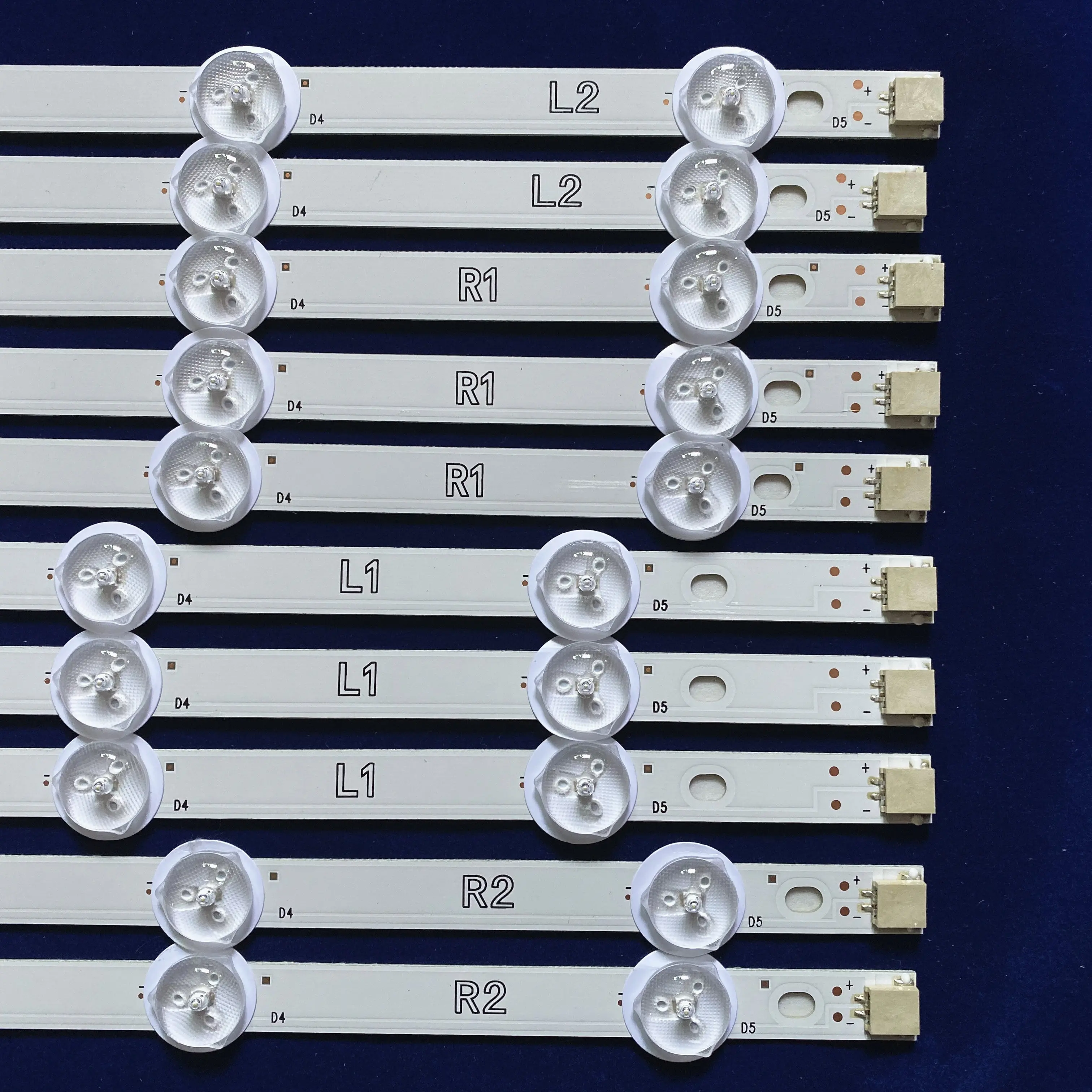 Новый комплект 10 шт. R1 L1 R2 L2 светодиодный прожектор Идеальная замена для LC420DUE 42LN5400