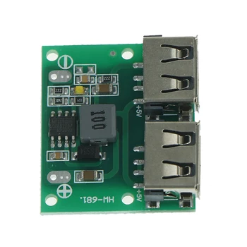 

9V 12V 24V To 5V DC-DC Step Down Charger Power Module Dual USB Output Buck Voltage Board 3A Car Charge Charging Regulator