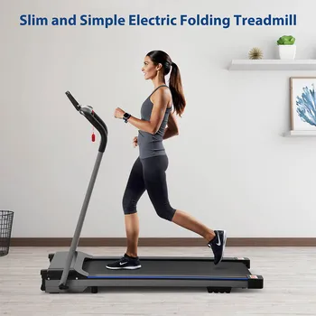 

Treadmill Multifunctional Speed Continuously Adjustable Electric Foldable Fitness Indoor Equipment House Fitness Treadmill