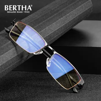 

BERTHA Anti Blue Ray Glasses for Men Blue Light Blocking Computer Glasses Radiation-resistant Gaming Goggles Eyewear DF6101