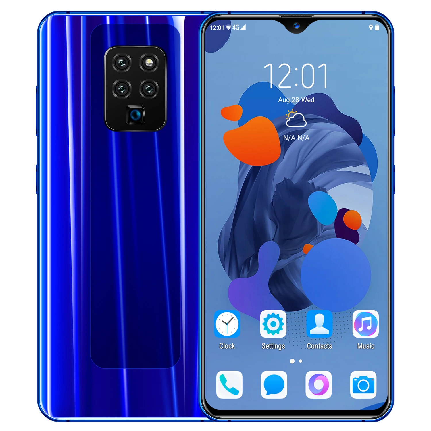 Mate35 6 3 дюймов 4G смартфон ГБ ОЗУ 128 Гб ПЗУ экран капли воды мобильный телефон
