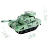 Remote Control Tank Fire A Cannon Electronic Tank Shoot Cannonball RC Car Electric Games Military Model For Boy Birthday Gifts 3