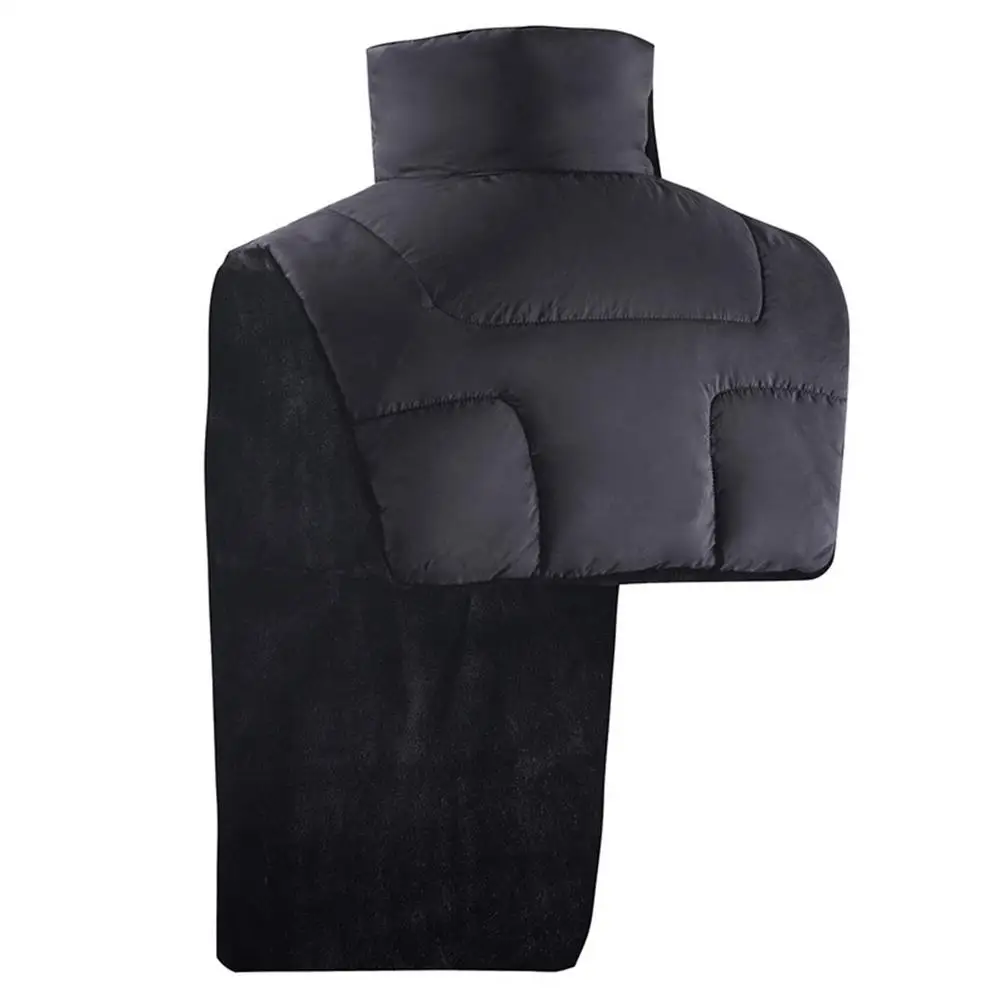 Motorcycle Reflective Bib Vest Outdoor Sports Warmth Windproof Collar Lengthened Neck Warmer Neck Guard Chest Guard