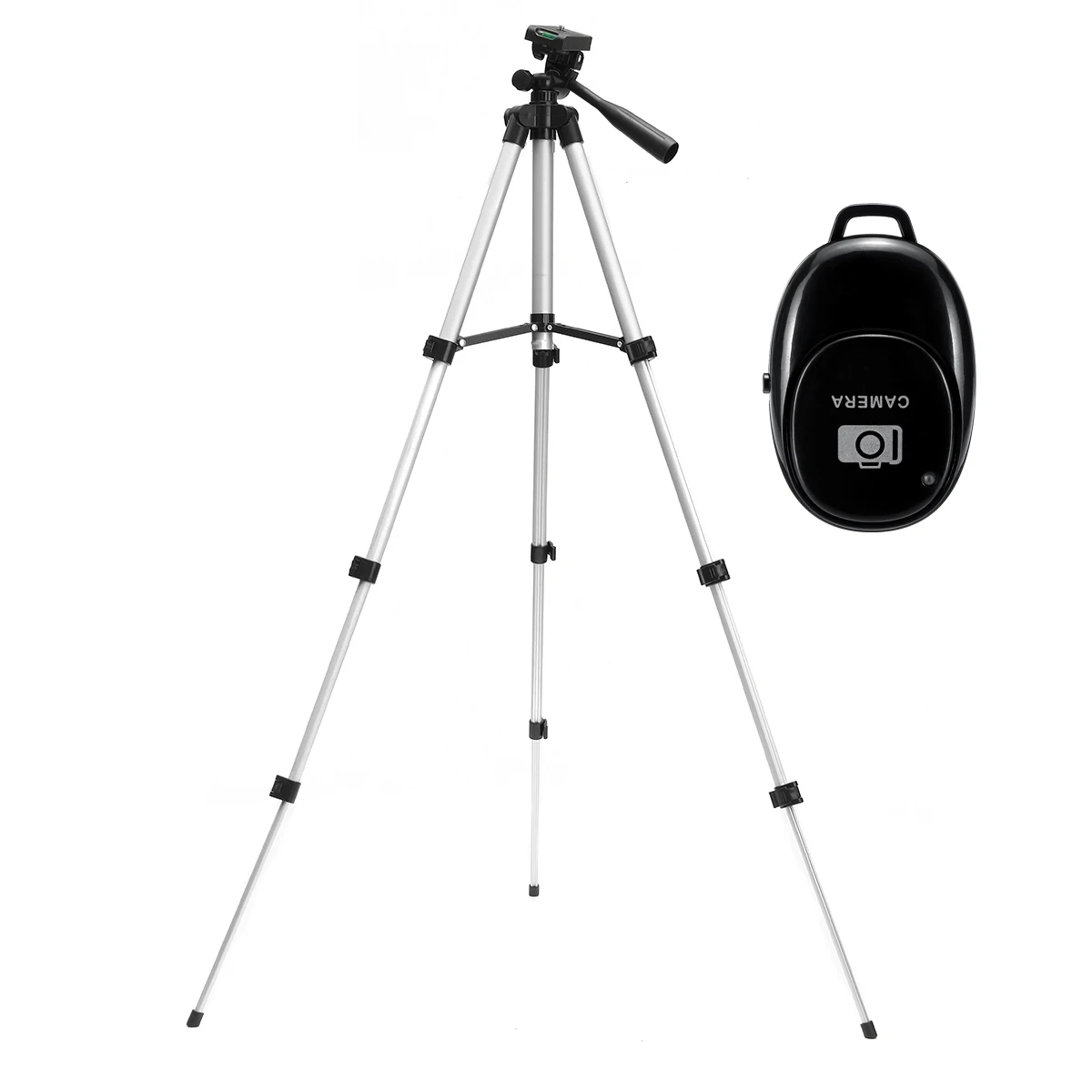 Silver adapter 36-100 см алюминиевый регулируемый штатив, подставка, крепление, держатель, зажим для телефона, для камеры Canon, для iPhone XR XS, для samsung S10 S10E - Цвет: Silver adapter