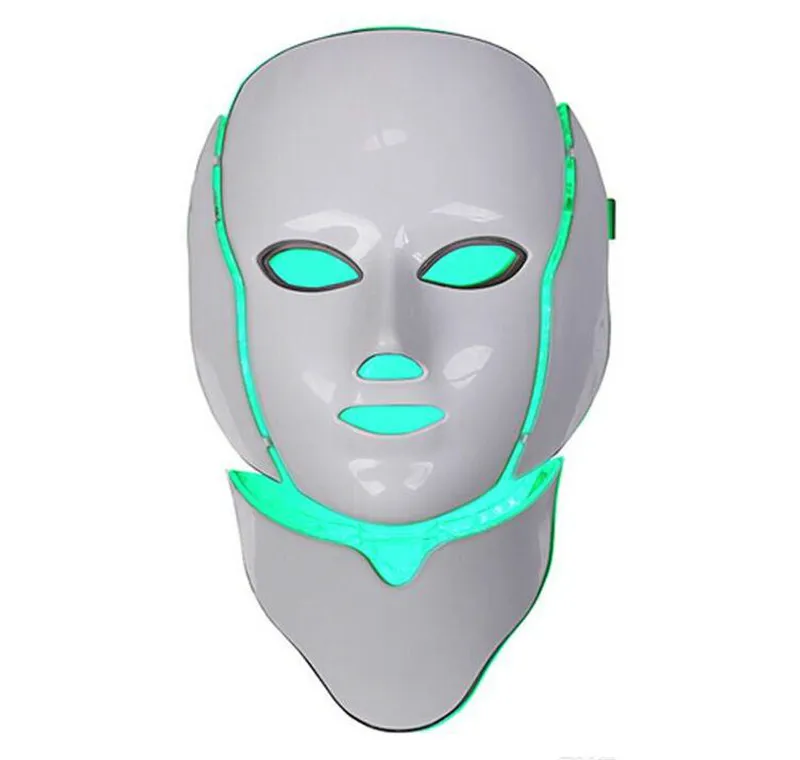 IPL light therapy Skin rejuvenation led skin rejuvenation neck mask with 7 colors  (3)