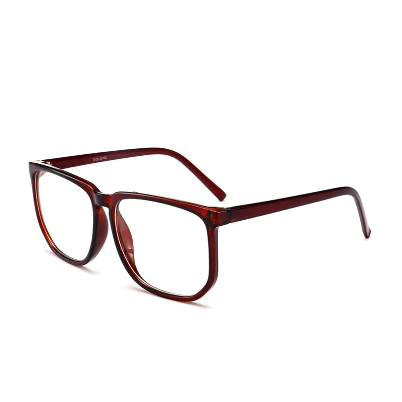 Fashion Anti Blue Light Square Men Optics Glasses Frame Women Solid Color Big Spectacles Frames Prescription Eyeglasses