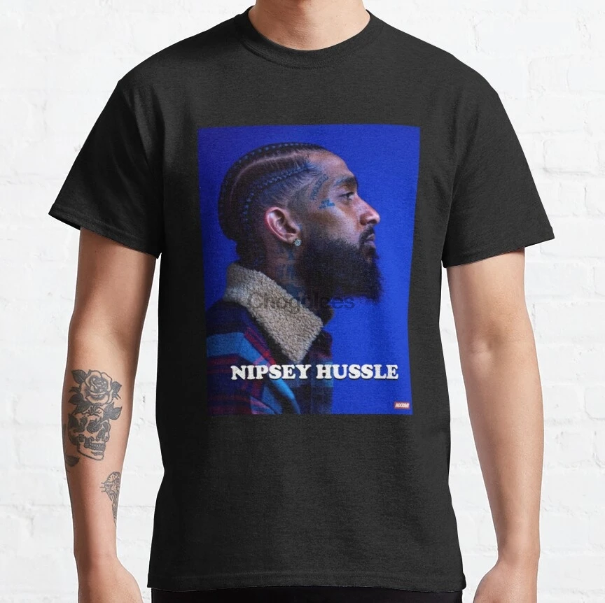 Мужская хлопковая футболка Hussle Marathon Повседневная модная мужская мужские