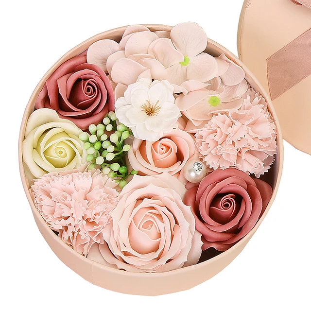 9*9 Rose Soap Flower Head Three-layer Without Base Simulation Rose Eternal  Flower Diy Supplies Soap Flowers Decoration Gift - AliExpress