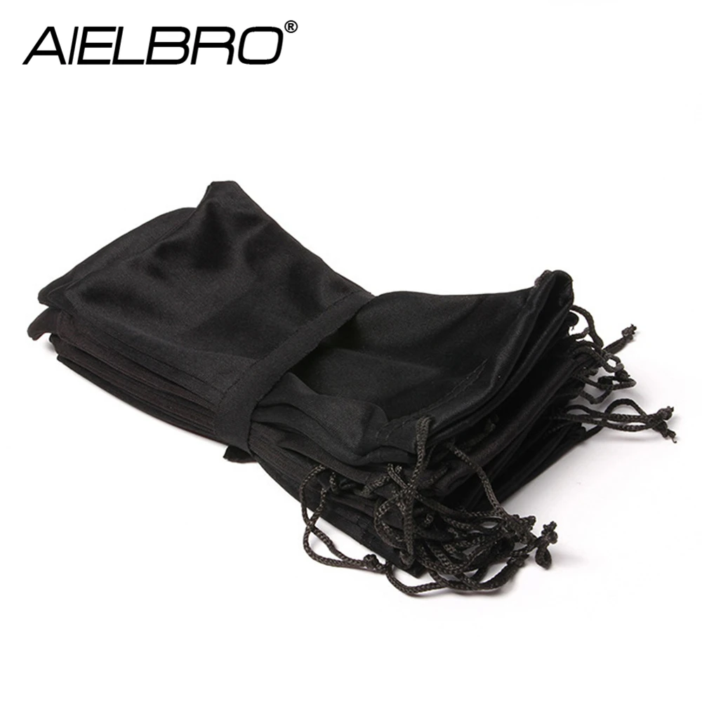 

AIELBRO Soft Cloth Sun Glasses Waterproof Dustproof Eyeglasses Pouch Bag Sunglasses Case Eyewear Accessories 1/5/10PCS