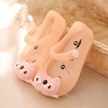 

Children Cute and Sweet Shoes Buckle Strap Closure Round Toe Rubber Sole Non-slip for Boys and Girls Soft and Flat Sole