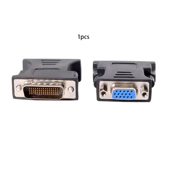 

1 to 1 DMS-59 DMS59 59Pin DVI Male to 1-Port VGA Female Video Y Splitter SHORT Cable 1 PC to 1 MONITOR