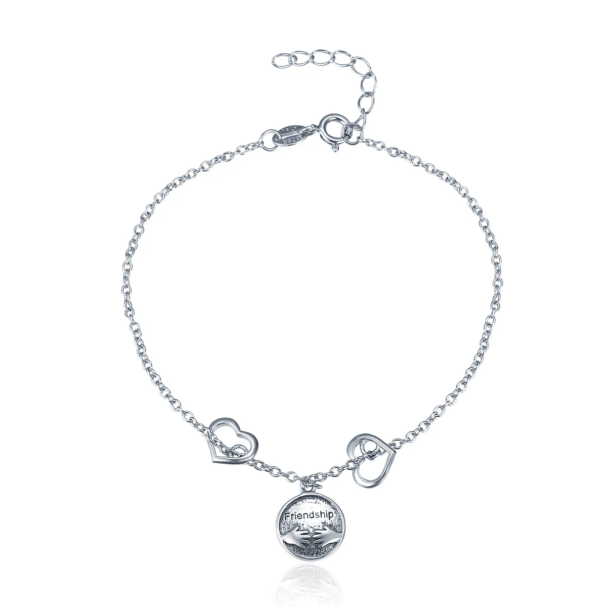 Goede SPC1 (Geen Doos) Mode sieraden Armband voor Vrouwen 925 Sterling Silver Hot Koop Koningin Bijen Box Chain Armbanden