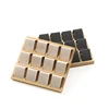 High Quality Bamboo Imitation suede Fabric  Jewelry Earring Display Stand Ear Stud Holder Rack Storage Case ► Photo 2/5