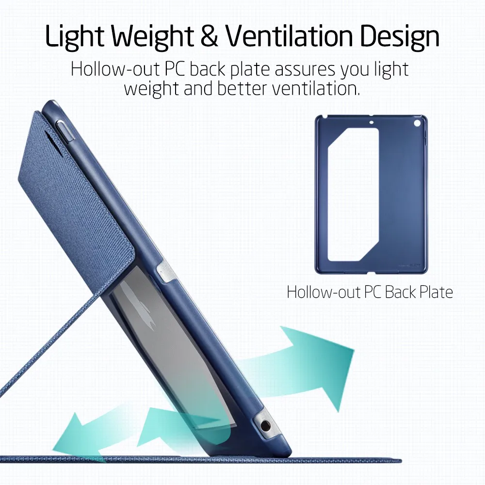 ESR чехол для iPad Mini 1 2 3 из искусственной кожи флип-чехол для iPad Mini Folio Stand чехол умный чехол для iPad Mini 1 2 3 пленка стабильная