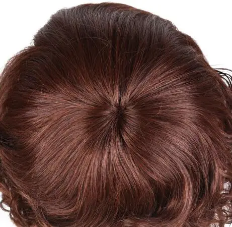 UNA человеческие волосы парики для женщин Remy человеческие волосы 120% плотность бразильские прямые человеческие волосы парики " 6370 - Цвет волос: #33