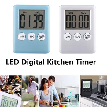 

Coutdown Alarm Clock LED Digital Bar Pizza Yoga Cooking Timer Convenient Food Preparation Learning Multifunctional Restaurant