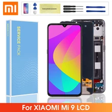 ЖК-дисплей для Xiaomi mi 9 mi 9 ЖК-экран кодирующий преобразователь сенсорного экрана в сборе с рамкой для Xiaomi mi 9 ЖК-экран