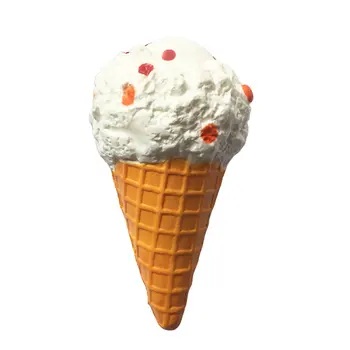 

Soft Slow-Rebound Ice Cream Cone Toy Slow-Rebound Ice Cream Cone Simulation Model Pressure Release Toy