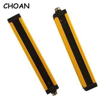 

CHOAN SS2010X DC 12V 24V Safety grating Photoelectric protect hand Infrared sender receiver Detector Safety light curtain switch
