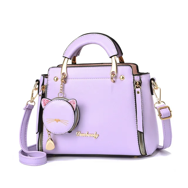 Women's Bags 2022 New Trendy With Small Headphone bag Fashion Handbags Atmosphere All-match Ladies Messenger Bags Shoulder Bags Lavender