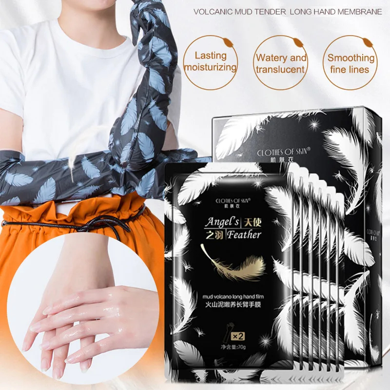 

Good Healthy 1 Pair Exfoliating Foot Hand Mask Dead Skin Removal Volcanic Mud Mask Peeling Cuticle Moisturizing
