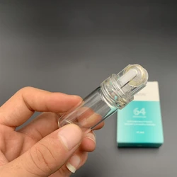 Hydra roller 64 Pin Micro titanium needle tips Derma needles skin care Anti aging whitening bottle roller serum reusable