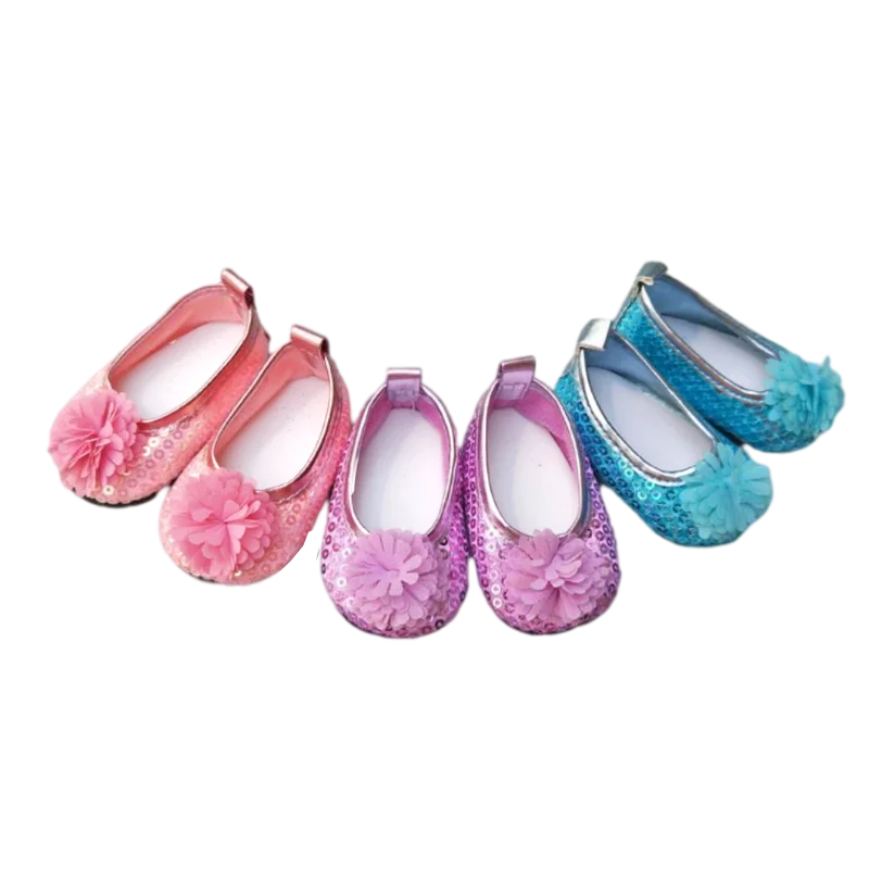 Fits For New Born Baby Doll Shoes For 18 Inch Girl Doll Shoes Mini