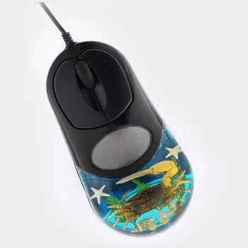 

[Bug] Opto-electronic Wired Mouse Oceans Office Mouse Resin Crystal Cool Mouse