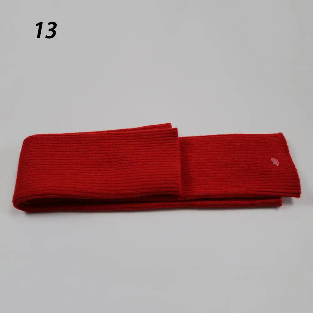 13-Big Red Sparsil, женские осенние кашемировые вязаные перчатки длиной до локтя, одноцветные мягкие перчатки без пальцев 40 см, длинные теплые рукавицы handschoe Femal - Цвет: 13-Big Red
