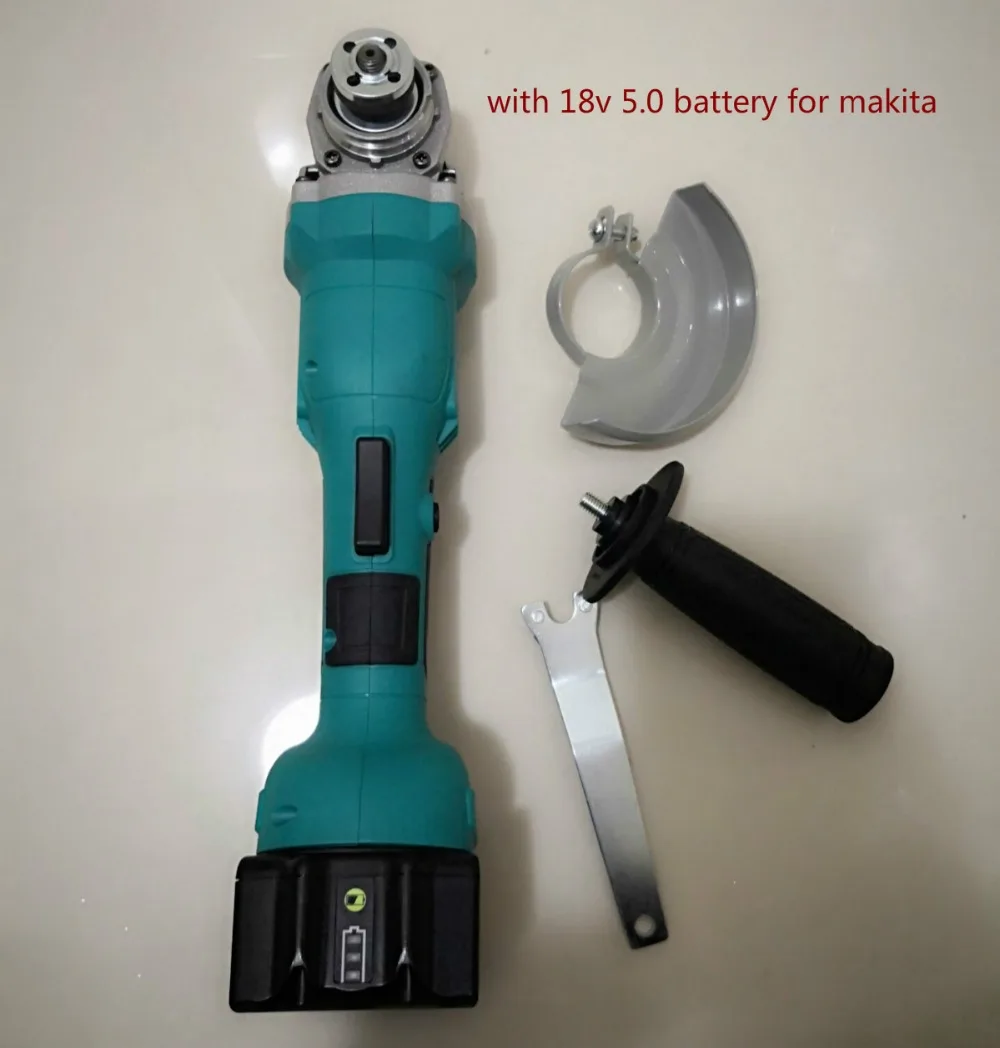 Самый дешевый для Makita 18v мощный перезаряжаемый бесщеточный углошлифовальный станок для литиевой электрической резки