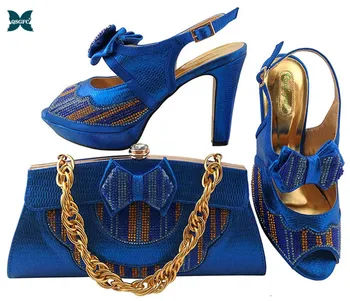 

Italy Shoe And Bag!! African shoe and bag set high heel italian design shoe with matching bag best selling ladies matching shoe