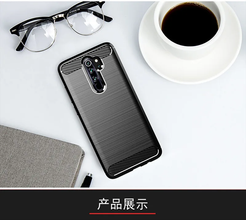 Для Xiaomi Redmi Note 8 Pro Чехол из мягкого углеродного волокна противоударный бампер полная Защита силиконовый чехол Redmi Note 8 Pro