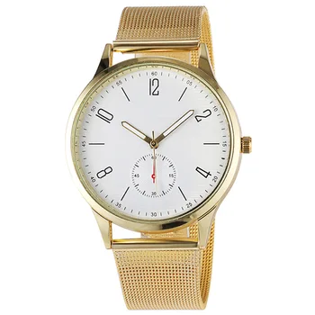 

2020 Time-limited Popular Net Woven Steel Eye Surface Men And Women Of Leisure Vacation With Watch Fashion Contracted Quartz