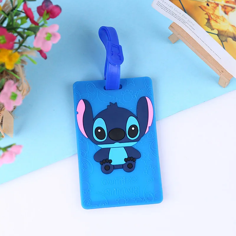 Аксессуары для путешествий Kawaii багажная бирка милый мультяшный чемодан бирки силикагель ID адрес держатель багаж интернат портативный ярлык - Цвет: Sloth