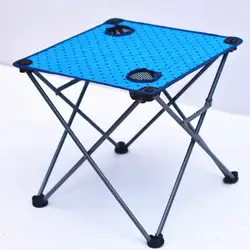 Открытый стол складной мини Ткань кемпинг стол для пикника барбекю портативный складной пляжный столик Досуг самоуправляемые небольшие